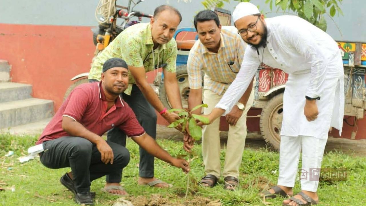 একদিনেই শতাধিক গাছের চারা বিতরণ, সবুজ ভবিষ্যৎ গড়ার উদ্যোগ তাড়াশে